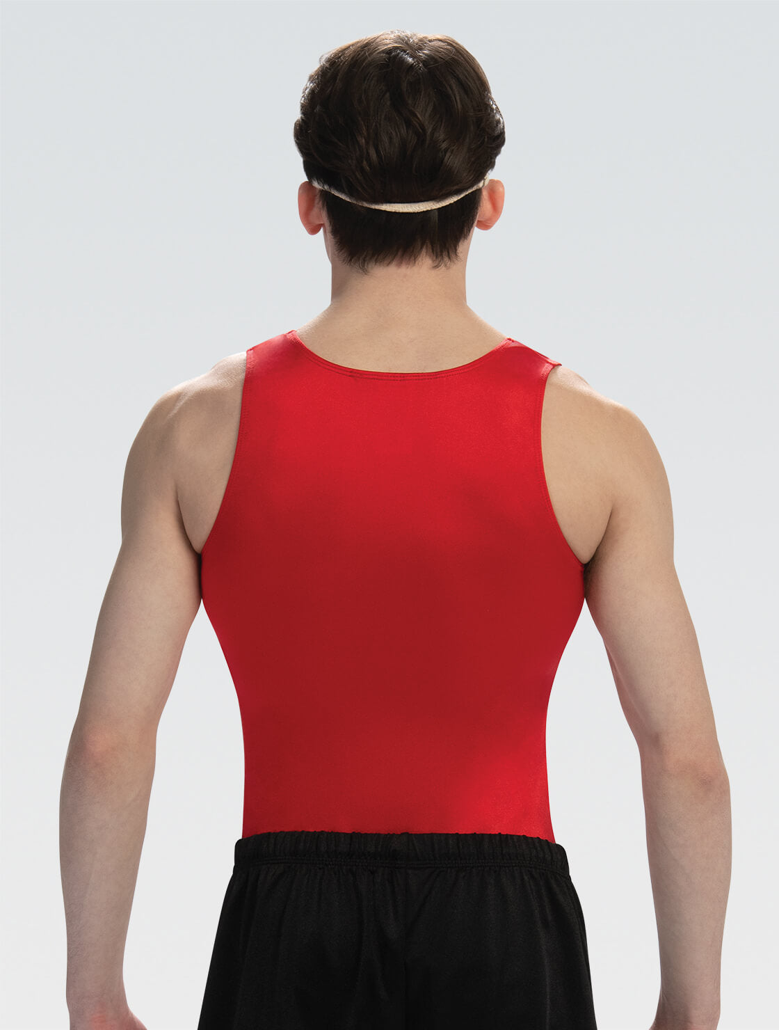 Men's GK Basic Red Competition Leotard