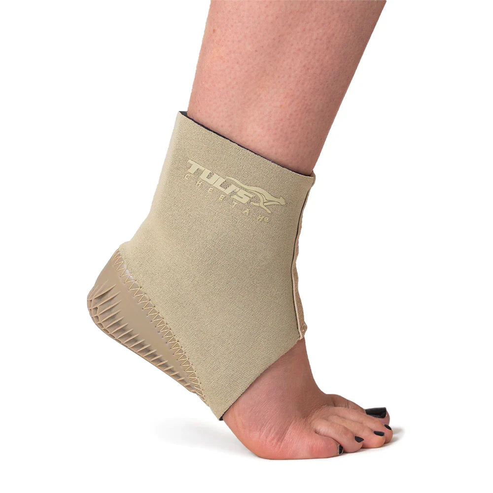 Tuli's Cheetah Gen2 FIG Compliant - Fitted Neoprene Ankle Support with Heel Cup