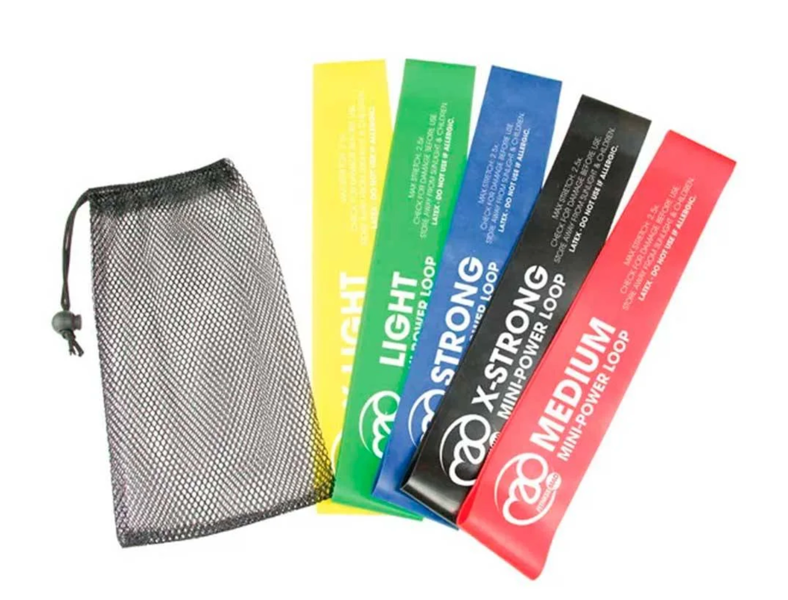 Resistance Bands (Pack of 5)