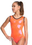 Ervy Rhea Leotard (Grapefruit and Black)
