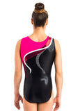 Ervy Hekla Leotard (Black, Fuchsia and Bordeaux)
