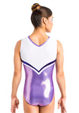 Ervy Sakura Leotard (Lilac, White and Violet)