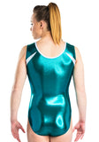 Ervy Tiara Leotard (Petrol and Silver)