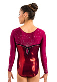 Ervy Neyla Long Sleeved Leotard (Bordeaux)