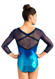 Ervy Elsy Leotard (Ombre Marine Blue)