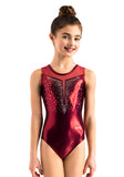 Ervy Murron Leotard (Bordeaux and Light Red)
