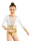 Ervy Anike 3/4 Sleeved Leotard