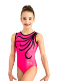 Ervy Vika Leotard (Pink and Black)