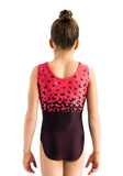 Ervy Nessa Leotard (Lipstick Pink Print)
