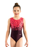 Ervy Nessa Leotard (Lipstick Pink Print)