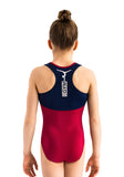 Ervy Gavenia Leotard (Bordeaux and Ink)