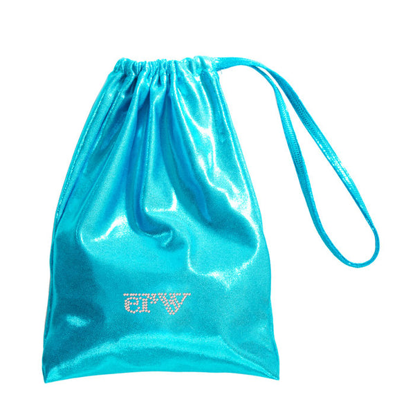 Ervy Lack Shine Handguard Bag (Caribbean Blue) Elite Gymnastics