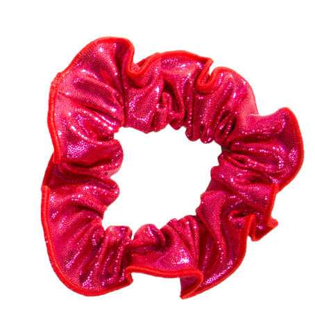 Ervy Classic Lack Shine Hair Scrunchie (Pomegranate)