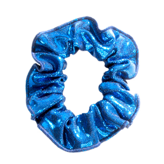 Ervy Classic Lack Shine Hair Scrunchie (Marine Blue)
