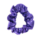 Ervy Classic Lack Shine Hair Scrunchie (Violet)