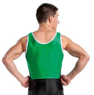 Ervy Alexander Leotard (White and Green)