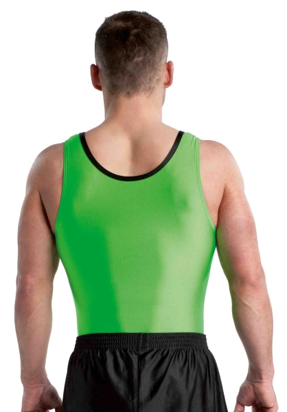Ervy Christopher Leotard (Green and Black)
