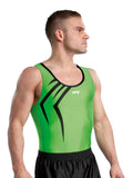 Ervy Christopher Leotard (Green and Black)