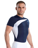 Ervy Colin Leotard (Navy Blue and White)