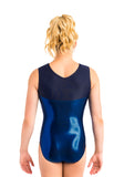 Ervy Isalie Leotard (Marine Blue, Ink and White)