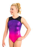 Ervy Sherata Leotard (Pink, Purple and Black)