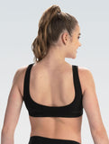 GK Cotton/Spandex Scoop Back Sports Bra