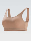 GK Cotton/Spandex Scoop Back Sports Bra