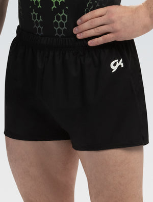 Men's GK Campus Stretchtek Black Gymnastics Shorts