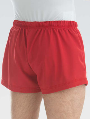 Men's GK Campus Stretchtek Red Gymnastics Shorts