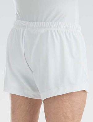 Men's GK Campus Stretchtek White Gymnastics Shorts