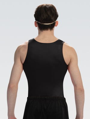 Men's GK Basic Black Competition Leotard