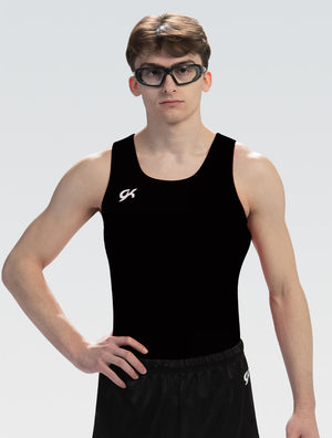 Men's GK Basic Black Competition Leotard