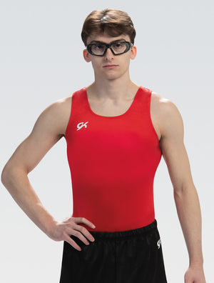 Men's GK Basic Red Competition Leotard