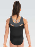 GK Spaghetti Back Workout Leotard