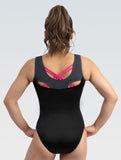 GK Spaghetti Back Workout Leotard