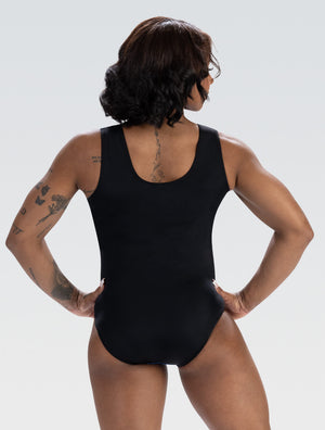GK Graceful Grit Navy Tank Leotard