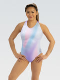 GK Suni Lee Midnight Glow Tank Leotard