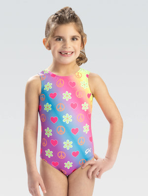 GKids Peace Love Bloom Tank Leotard