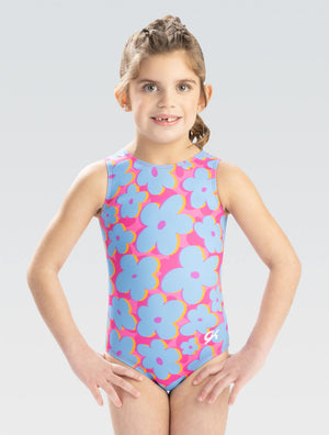 GKids Far Out Floral Tank Leotard
