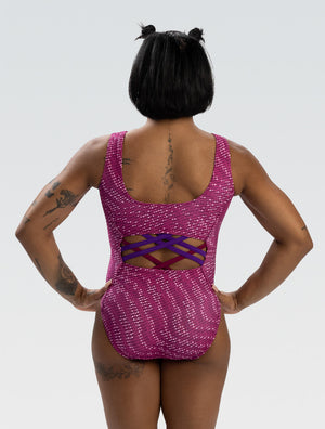 GK Jordan Chiles Fierce Queen Rib Tank Leotard