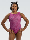 GK Jordan Chiles Fierce Queen Rib Tank Leotard
