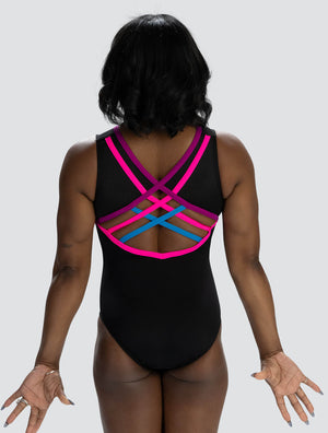 GK Simone Biles Neon Force Tank Leotard