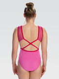 GK Jade Carey Elegant Spark Tank Leotard