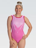 GK Jade Carey Elegant Spark Tank Leotard