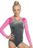 Ervy Addison Long Sleeved Velvet Leotard