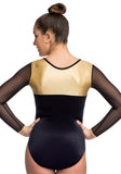 Ervy Sonne Long Sleeved (Black and Gold)  