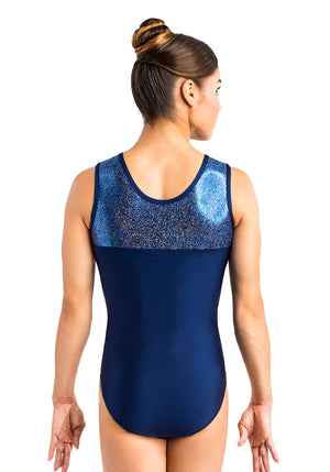 Ervy Sherata Leotard (Ink and Silver)