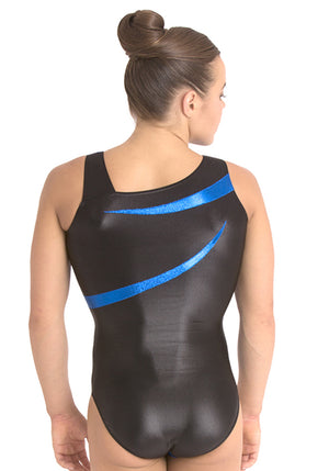 Ervy Mond Leotard (Royal Blue and Black)