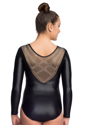 Ervy Nereida Long Sleeved Leotard (Black)