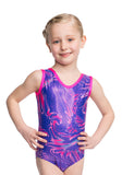 Ervy Juno Leotard (Purple and Neon Pink)